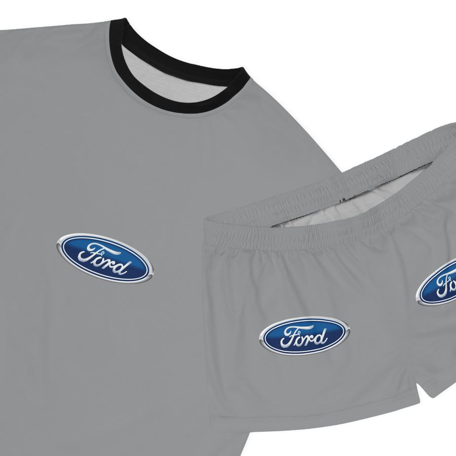 Women's Grey Ford Short Pajama Set™