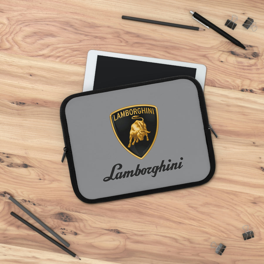 Grey Lamborghini Laptop Sleeve™