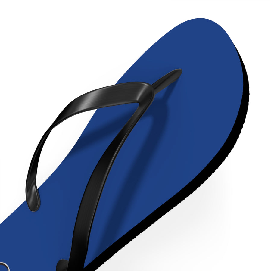 Unisex Dark Blue Lexus Flip Flops™
