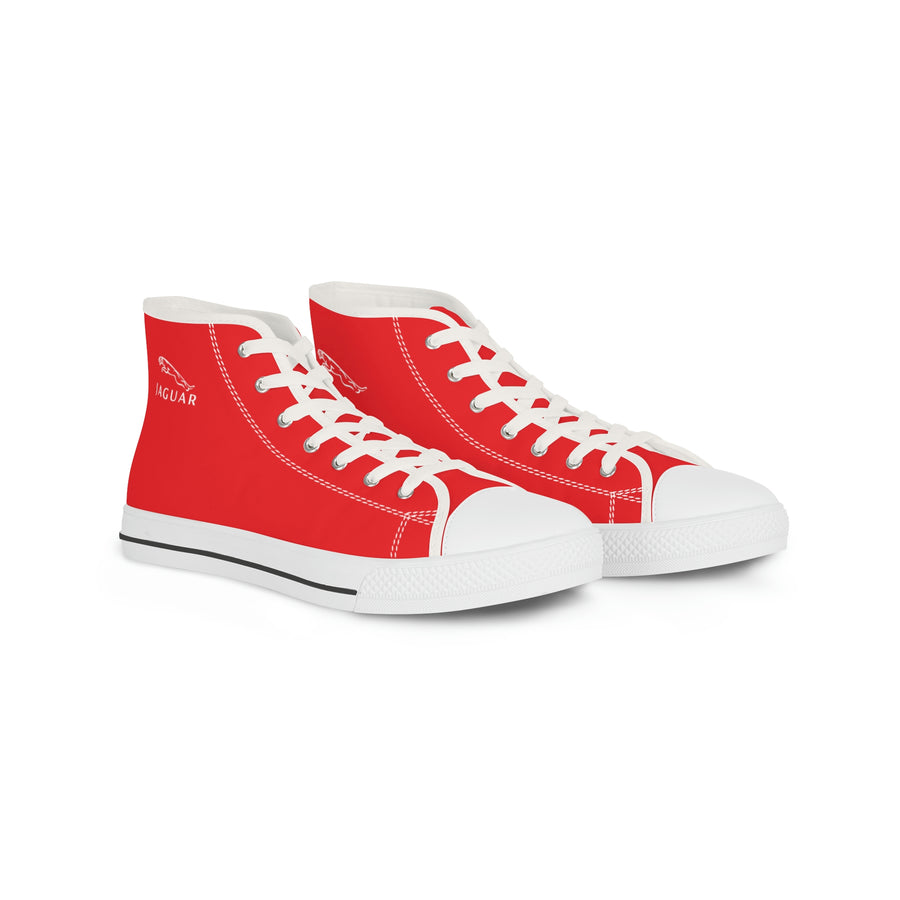 Men's Red Jaguar High Top Sneakers™