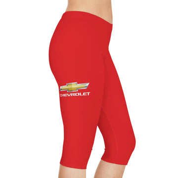 Women's Red Chevrolet Capri Leggings™