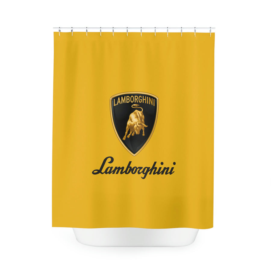 Yellow Lamborghini Shower Curtain™