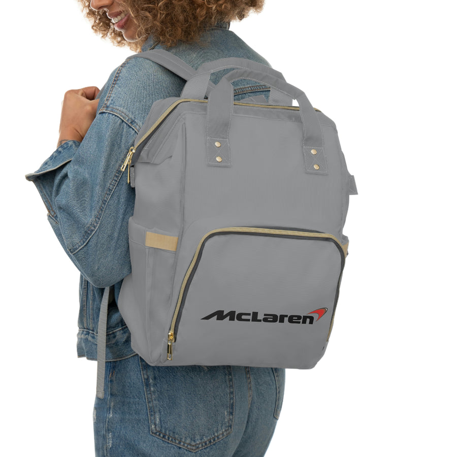 Grey McLaren Multifunctional Diaper Backpack™