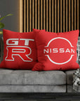 Red Spun Polyester Nissan GTR pillowcase™