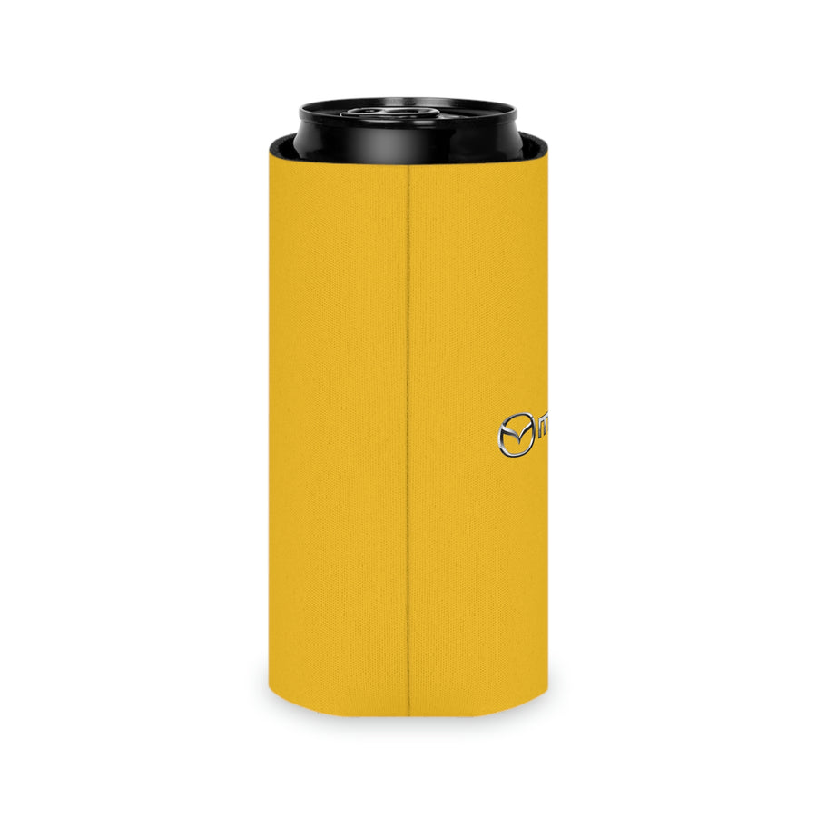 Yellow Mazda Can Cooler™