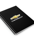 Black Chevrolet Spiral Notebook - Ruled Line™