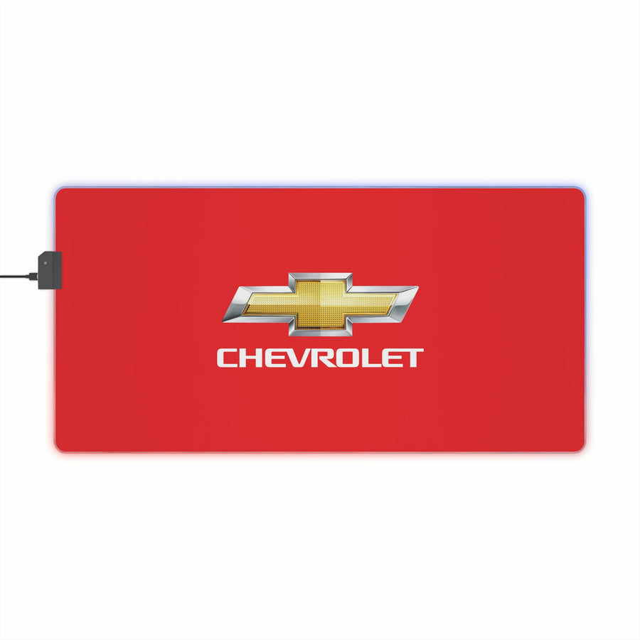 Red Chevrolet LED Gaming Mouse Pad™