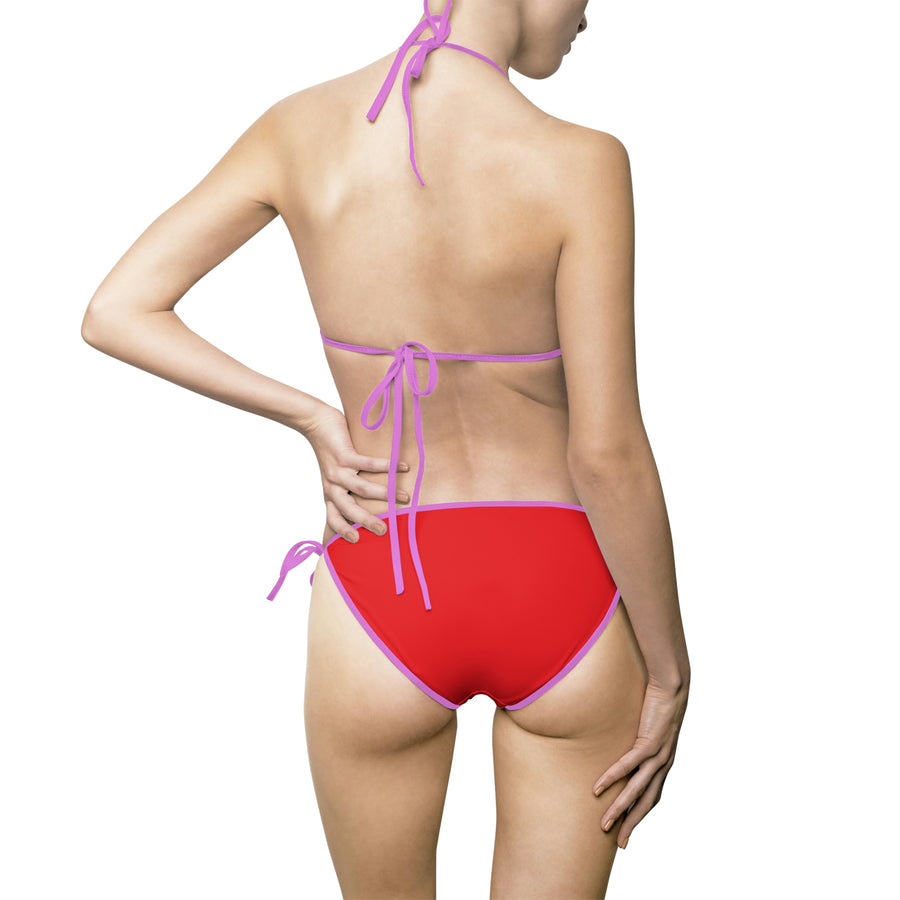 Women's Red Ford Chevrolet Bikini Swimsuit™