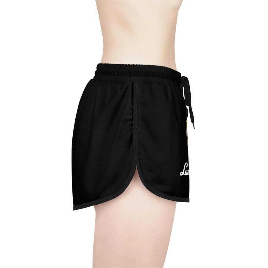 Women's Black Lamborghini Relaxed Shorts™