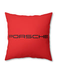 Red Porsche Spun Polyester Pillowcase™