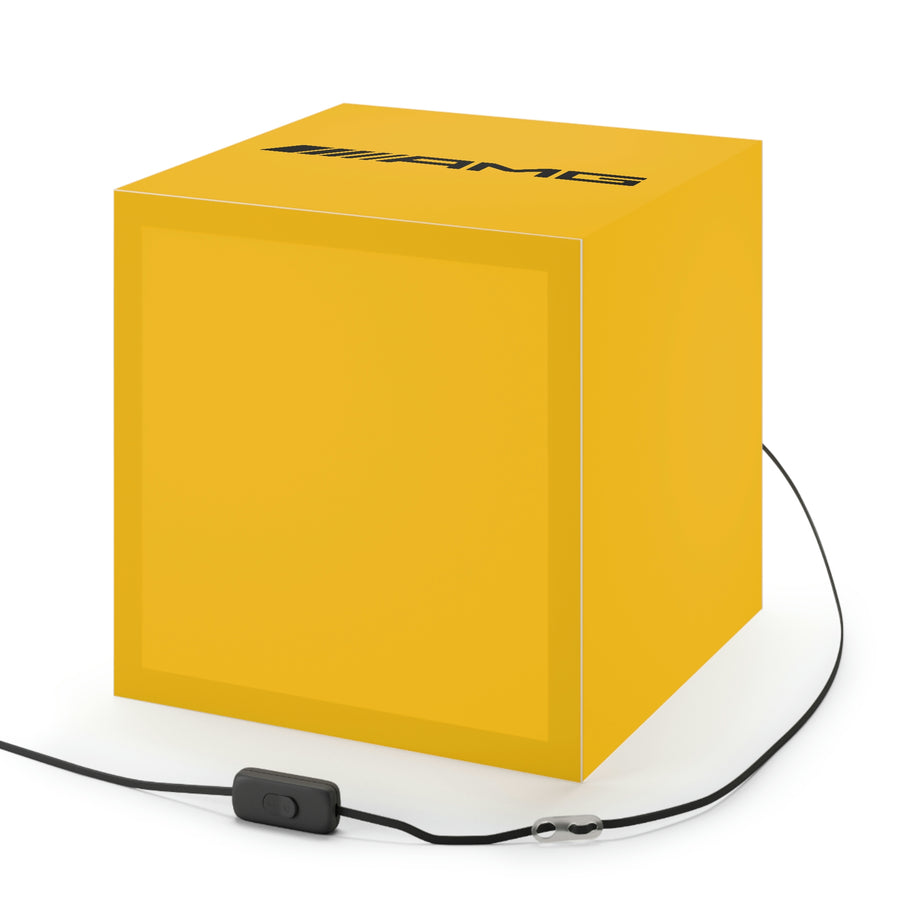 Yellow Mercedes Light Cube Lamp™