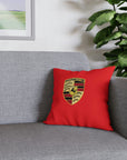 Red Porsche Spun Polyester Pillowcase™