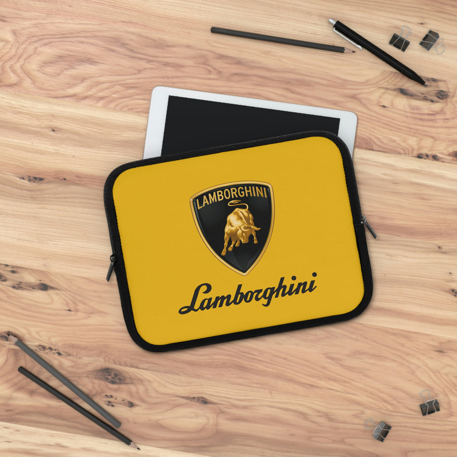 Yellow Lamborghini Laptop Sleeve™