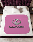 Light Pink Lexus Sherpa Blanket™