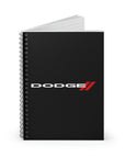 Black Dodge Spiral Notebook™