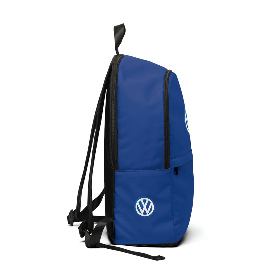 Unisex Dark Blue Volkswagen Fabric Backpack™