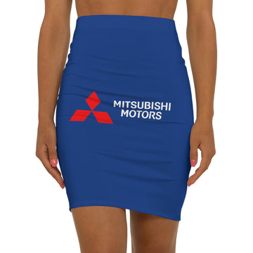 Women's Dark Blue Mitsubishi Mini Skirt™