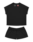 Women's Black Nissan GTR Short Pajama Set™