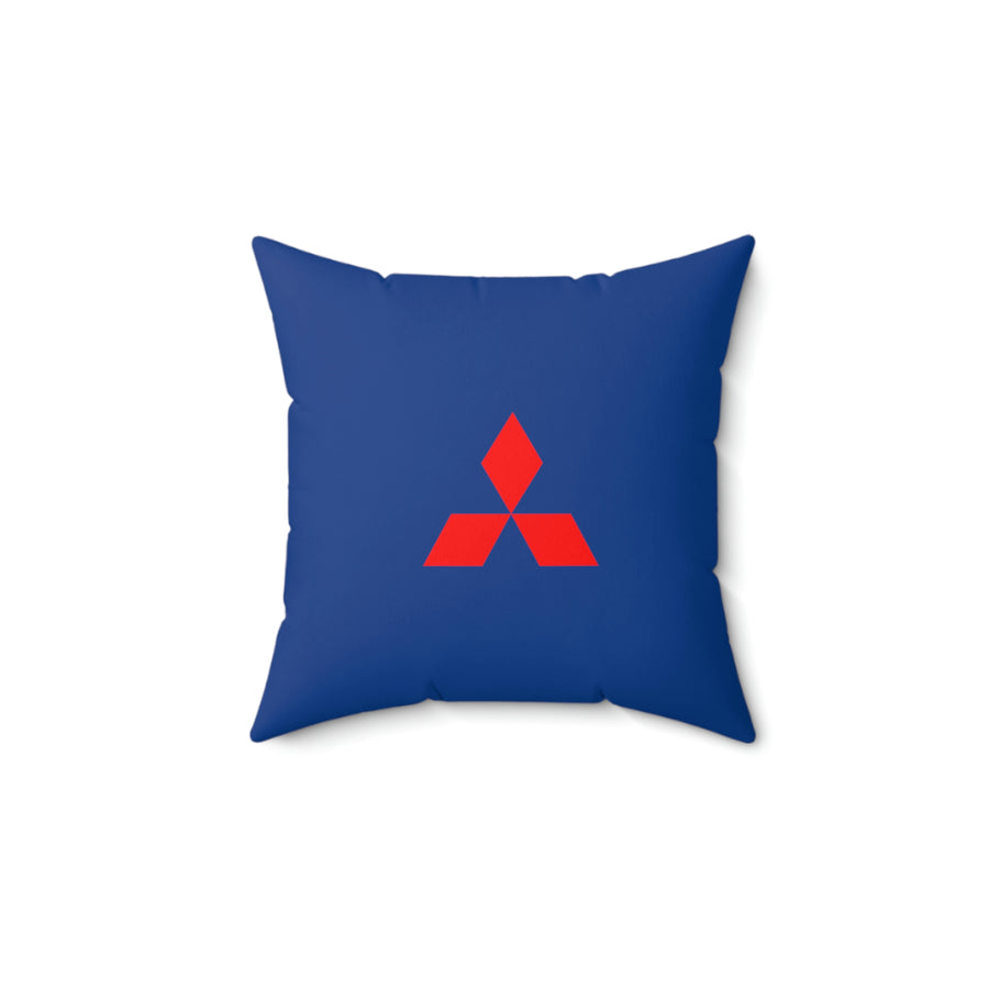 Dark Blue Mitsubishi Spun Polyester Square Pillow™