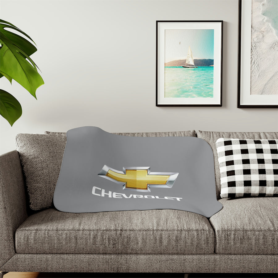 Grey Chevrolet Sherpa Blanket™