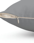 Grey Rolls Royce Spun Polyester Square Pillow™