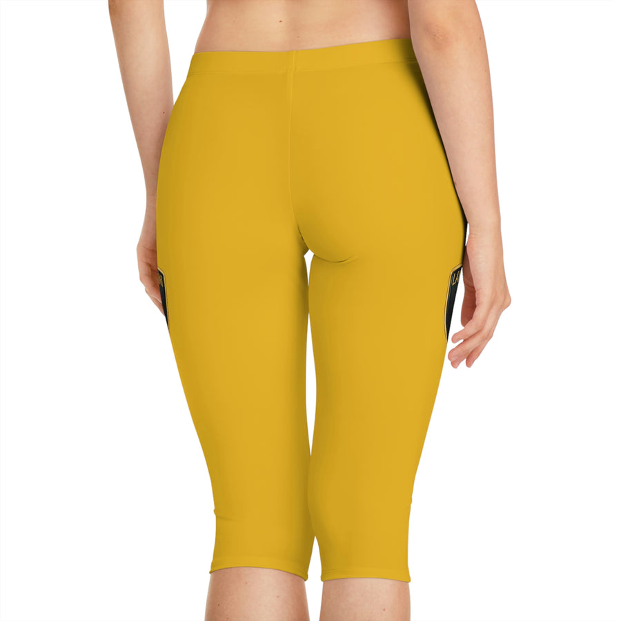 Women's Yellow Lamborghini Capri Leggings™