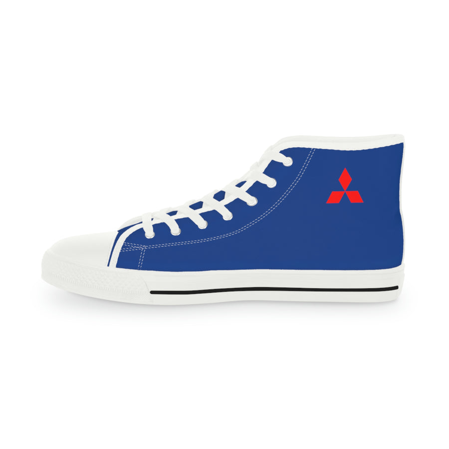 Men's Dark Blue Mitsubishi High Top Sneakers™