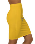 Women's Yellow Mazda Mini Skirt™
