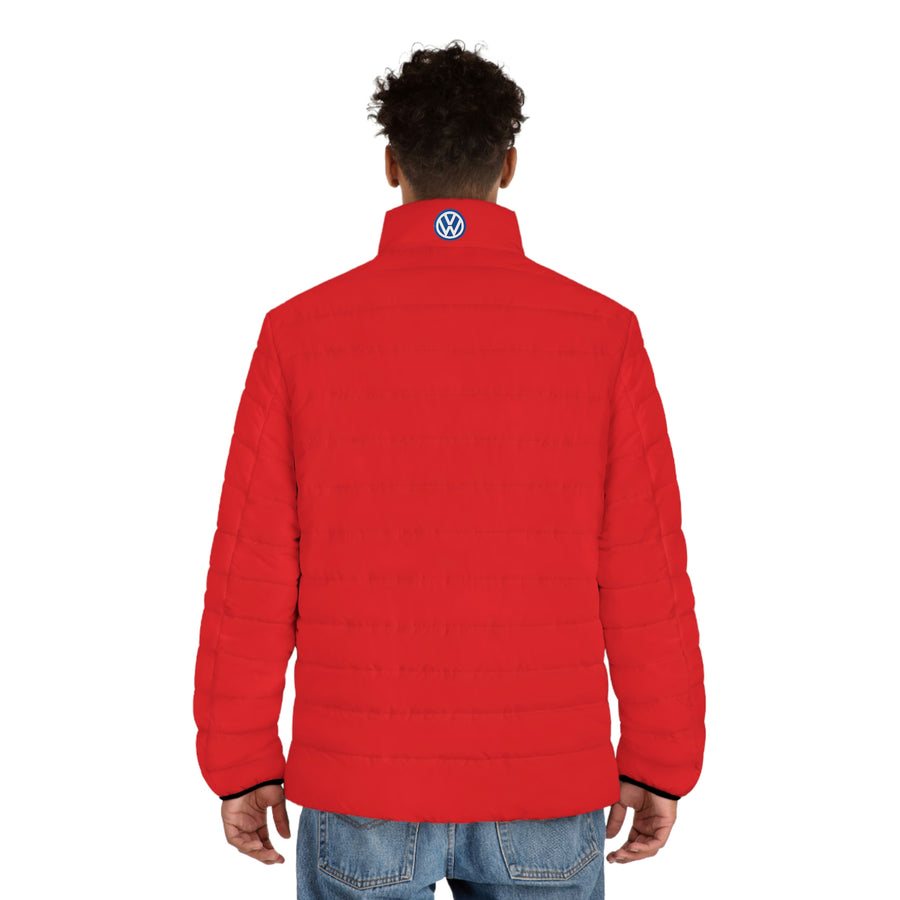 Men's Red Volkswagen Puffer Jacket™