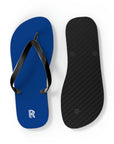 Unisex Dark Blue Rolls Royce Flip Flops™