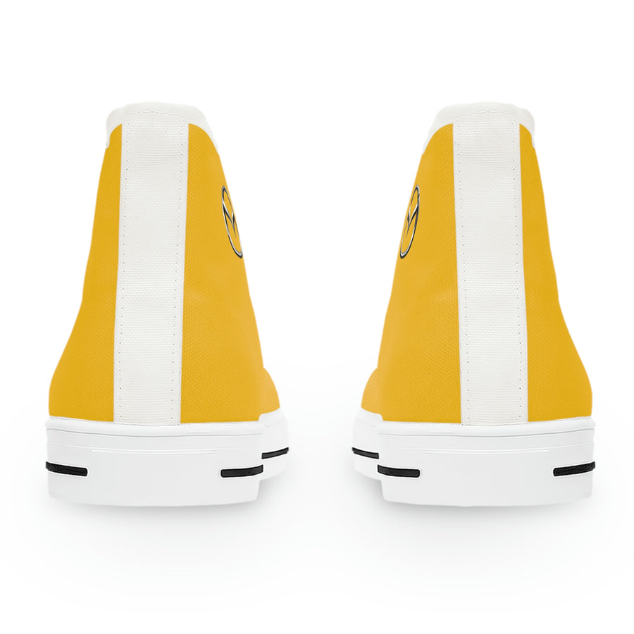 Women's Yellow Mazda High Top Sneakers™