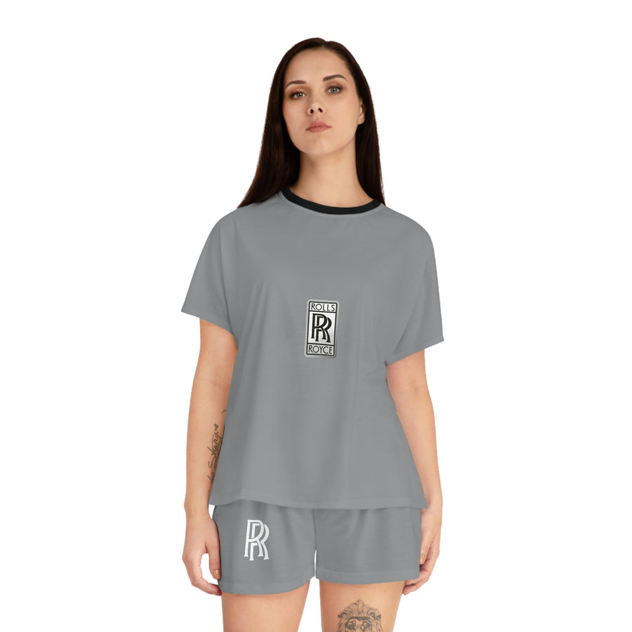 Women's Grey Rolls Royce Short Pajama Set™