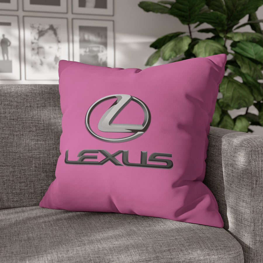 Light Pink Lexus Spun Polyester pillowcase™