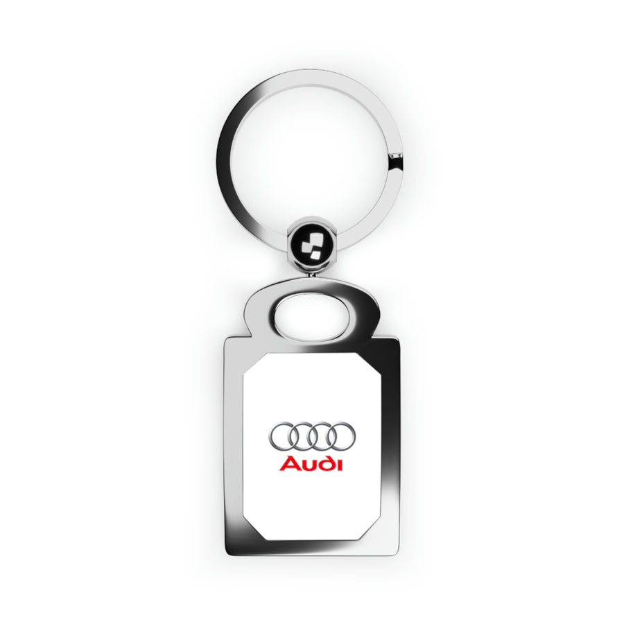 Audi Rectangle Photo Keyring™