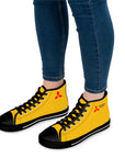 Women's Yellow Mitsubishi High Top Sneakers™