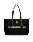 Black Leather Shoulder Porsche Bag™