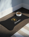 Black Lamborghini Pet Feeding Mats™