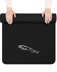Black Jaguar Rubber Yoga Mat™