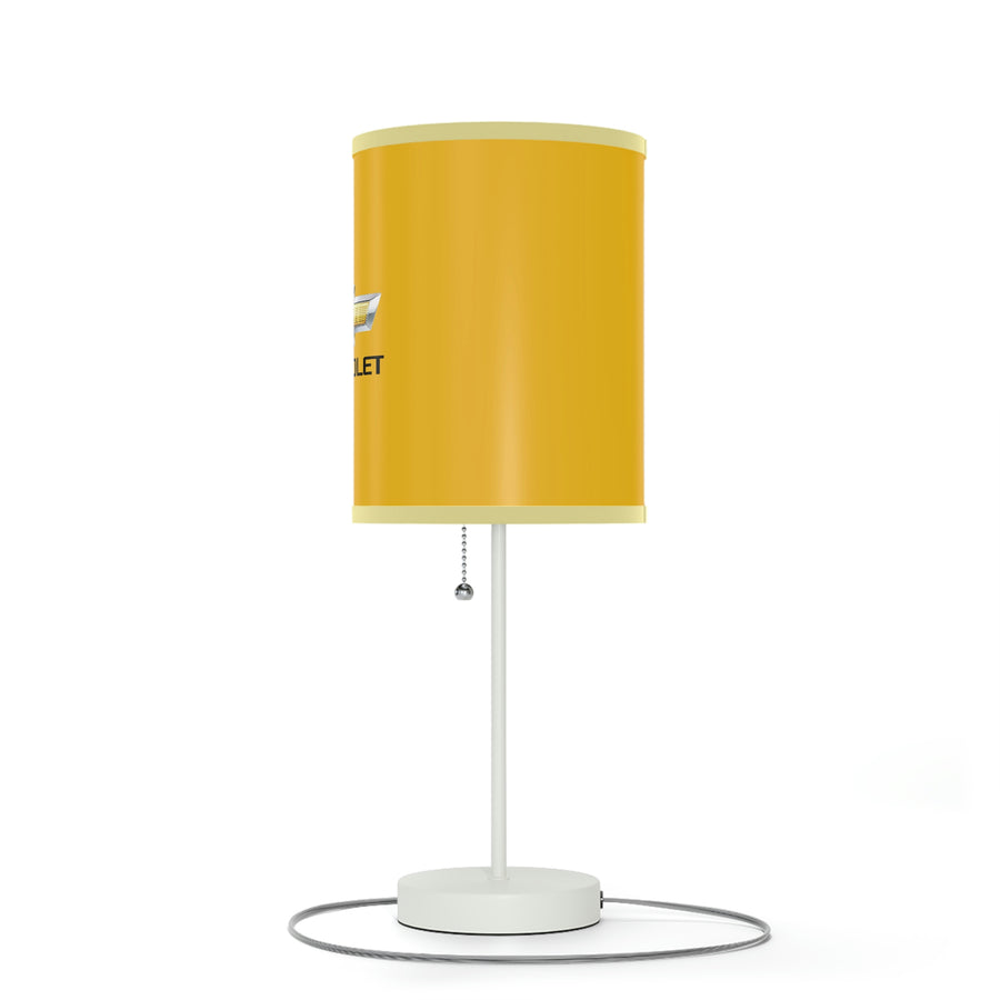 Yellow Chevrolet Lamp on a Stand, US|CA plug™