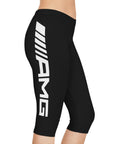 Women's Black Mercedes Capri Leggings™