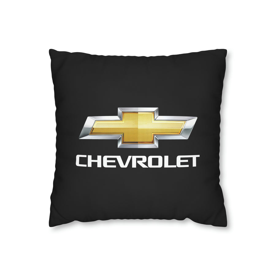 Black Chevrolet Spun Polyester pillowcase™