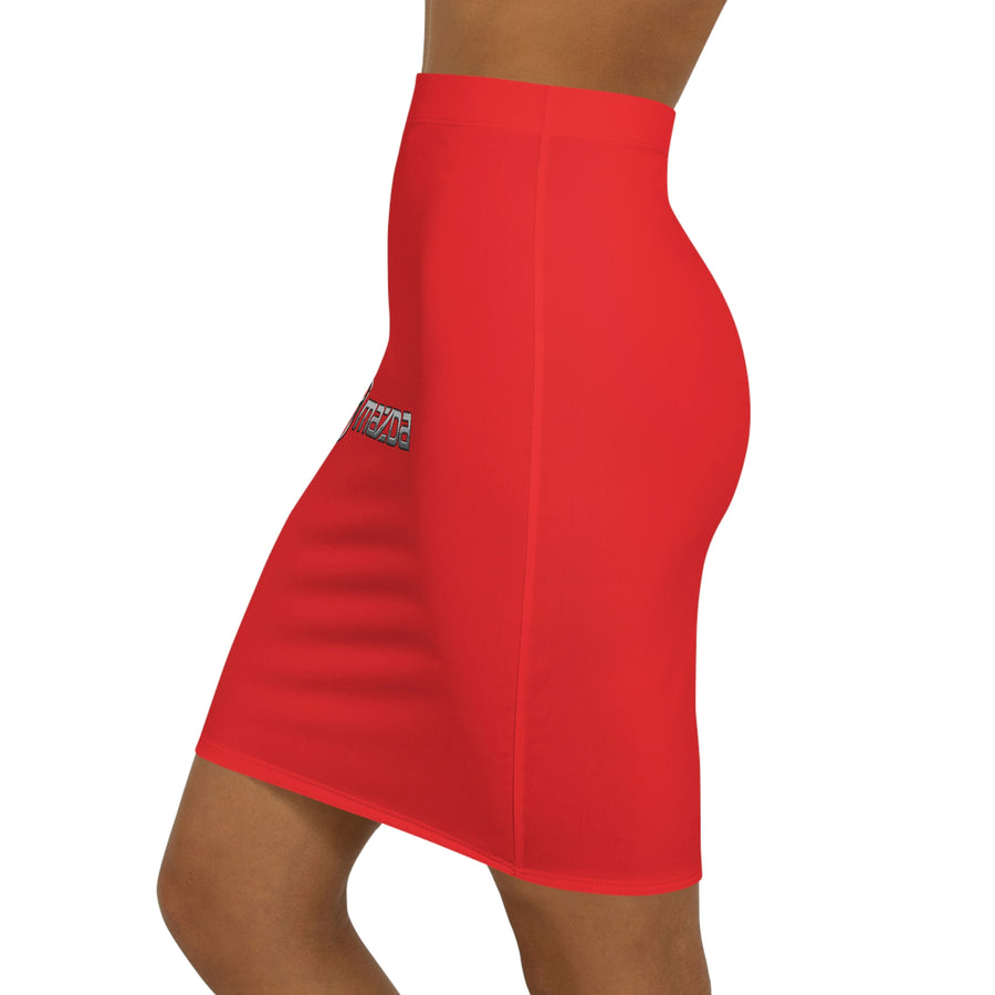 Women's Red Mazda Mini Skirt™