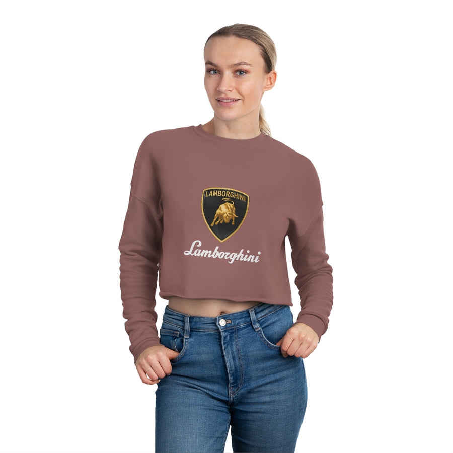 Women's Lamborghini Cropped Sweatshirt™