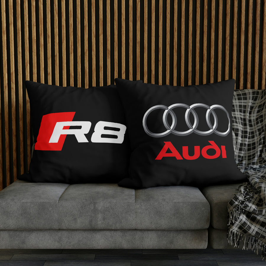 Black Audi Spun Polyester Pillowcase™