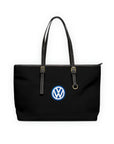 Black Volkswagen Leather Shoulder Bag™