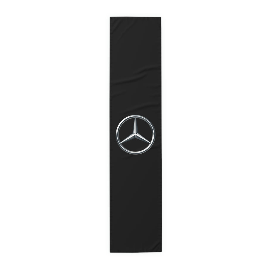 Black Mercedes Table Runner (Cotton, Poly)™