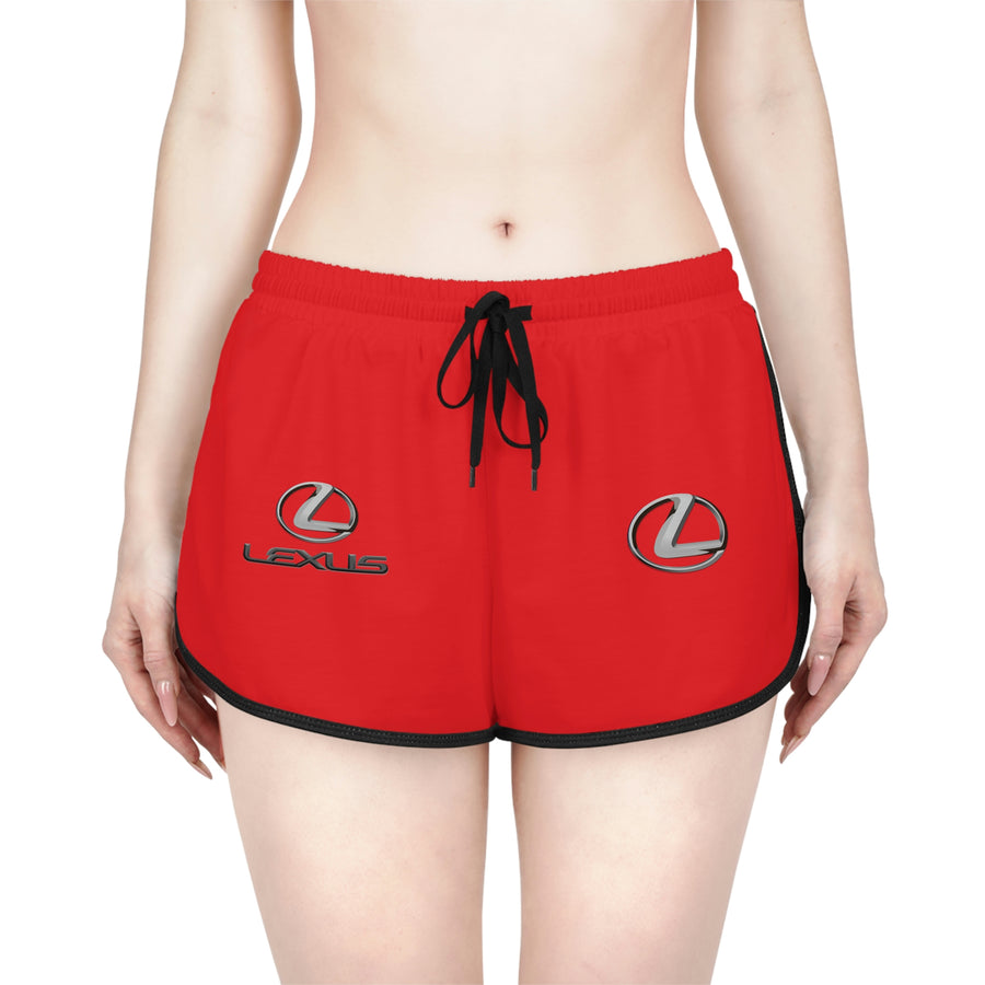 Women's Red Lexus Relaxed Shorts™