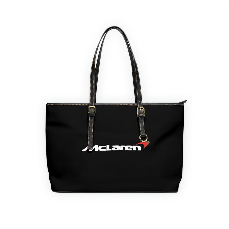 Black Mclaren Leather Shoulder Bag™