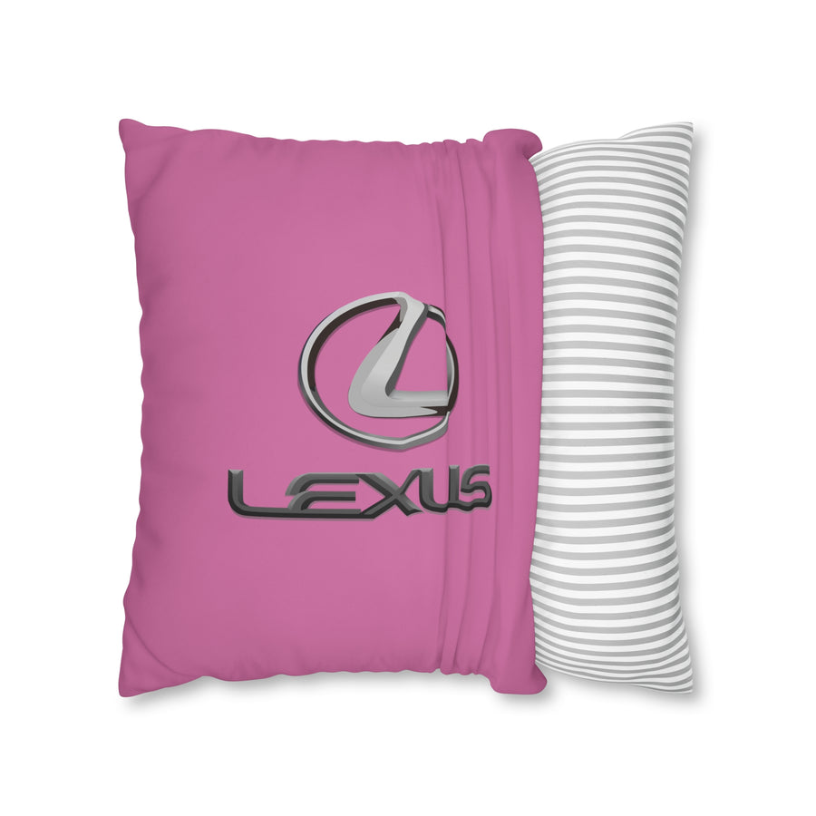 Light Pink Lexus Spun Polyester pillowcase™