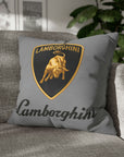 Grey Lamborghini Spun Polyester pillowcase™